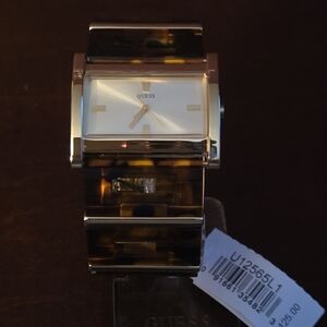 Guess Women's Gold and Brown Watch